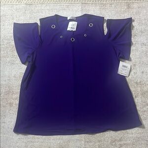 Elegant Purple Women's Top